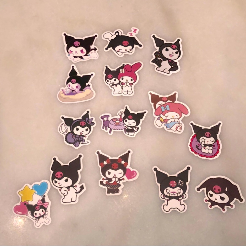 Kuromi sticker set